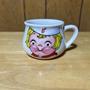 Vintage Campbell Soup Mug Houston Harvest Gift Products Campbell Kid 1998 16oz